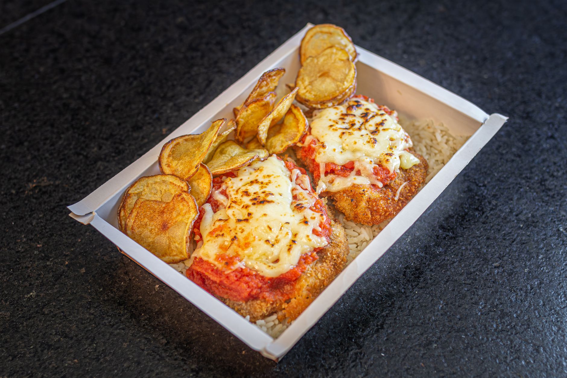 Plateaux repas équipe à Drancy